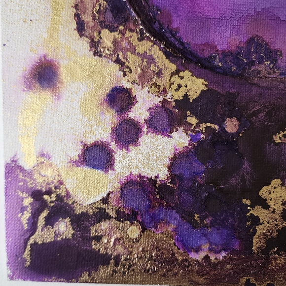 HANDCRAFTED Abstract Painting HANDPAINTED Wall Art Decor HANDMADE Artwork - Picture 11 of 17